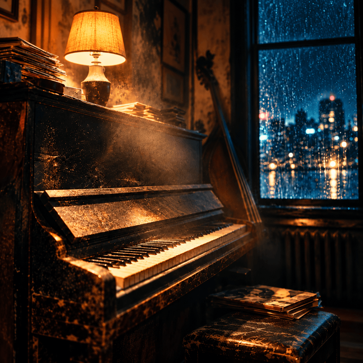 Dust on the Keys — cover art
